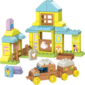 Constructor Qman Alphabet Farmyard 5004