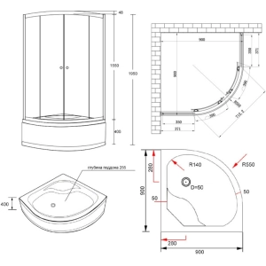 Lidz Wieza 90x90 High