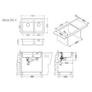 Alveus Atrox 50