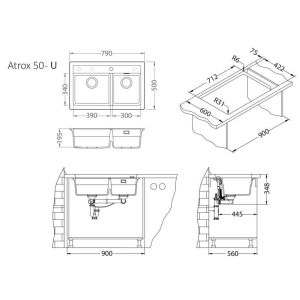 Alveus Atrox 50