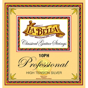 Cadenas La Bella Professional Classical Guitar Strings High Tension Silver