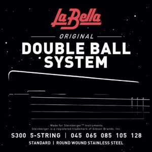 Cadenas La Bella Double Ball Steinberger Bass 5-Strings 45-128