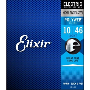 Cuerdas Elixir Polyweb Anti Rust Steels Electric Light 10-46