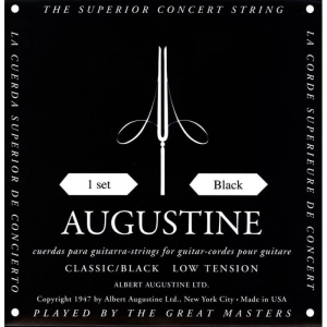 Cadenas Augustine Classic/Black Label Classical Guitar Strings Low Tension