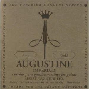 Cadenas Augustine Imperial/Gold Classical Guitar Strings High Tension