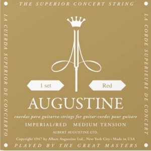 Cadenas Augustine Imperial/Red Classical Guitar Strings Medium Tension