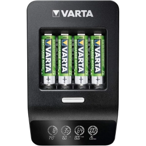 Cargador de batería Varta LCD Ultra Fast Plus Charger + 4xAA 2100 mAh