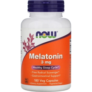 Aminoácidos Now Melatonin 3 mg