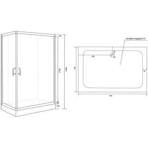 Lidz Wawel 100x80 SC100x80.SAT.LOW.TR