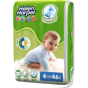 Pañales Helen Harper Soft and Dry 4 / 46 pcs