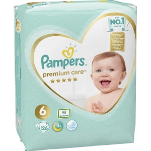 Pañales Pampers Premium Care 6 / 26 pcs