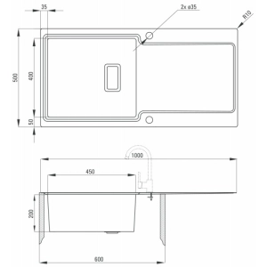 Deante Prospero ZDP 0113