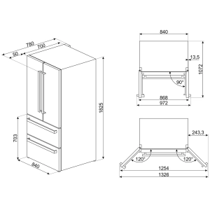 Smeg FQ55FXDF