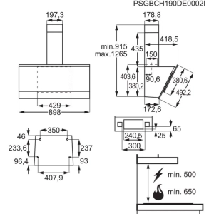 AEG DVE 5971 HB