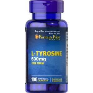 Aminoácidos Puritans Pride L-Tyrosine 500 mg 100 cap