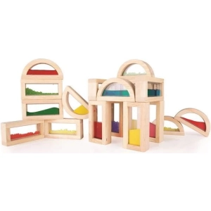 Constructor Guidecraft Sensory Rainbow Blocks G3020