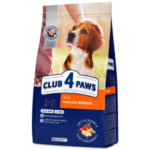 Comida para perros Club 4 Paws Adult Medium Breeds 14 kg