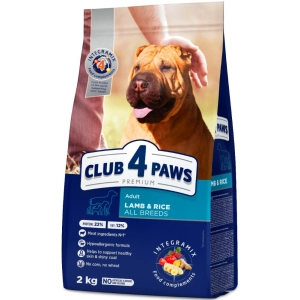 Alimento para perros Club 4 Paws Adult All Breeds Lamb/Rice 2 kg