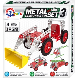 Constructor Tehnok Metal Construction Set 6412