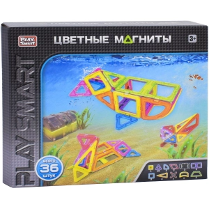 Constructor Play Smart Colored Magnets 2466