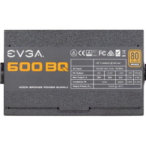 Fuente de alimentación EVGA 600 BQ