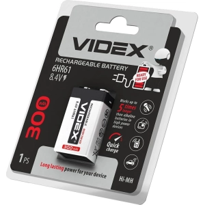 Acumulador / batería Videx 1xKrona 300 mAh