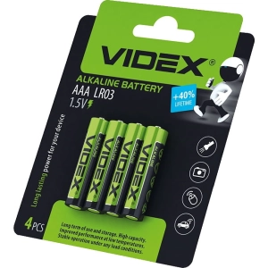 Acumulador / batería Videx 4xAAA Alkaline