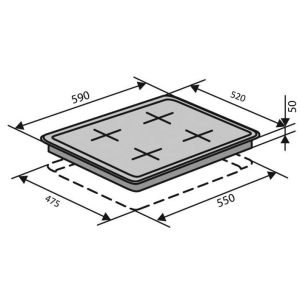 VENTOLUX HSF 640 D3 CS BK