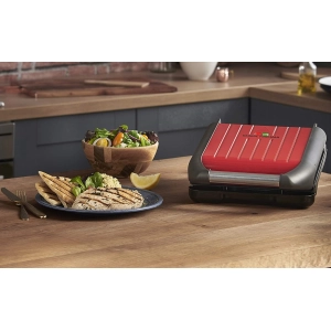 George Foreman Compact Steel Grill 25030-56