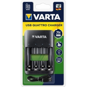 Carga de baterías Varta Value USB Quattro Charger