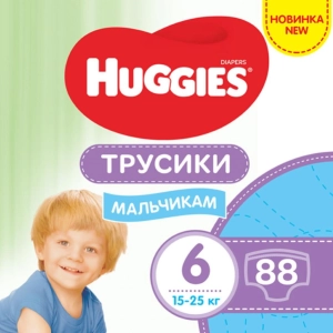 Pañales Huggies Pants Boy 6 / 88 pcs