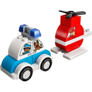 Constructor Lego Fire Helicopter and Police Car 10957