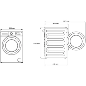 Beko WRE 6511 XWW1E