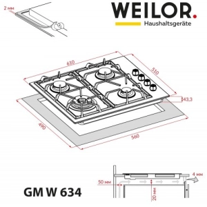 Weilor GM W 634 WH