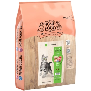 Comida para gatos Home Food Kitten Lamb/Rice 1,6 kg