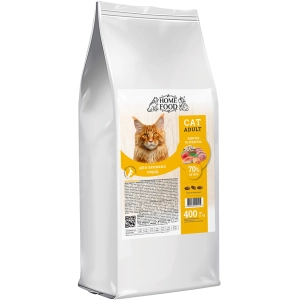 Comida para gatos Home Food Adult Big Shrimp/Turkey 1,6 kg