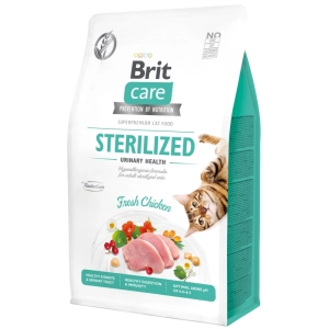 Comida para gatos Brit Care GF Sterilized Urinary Health 2 kg