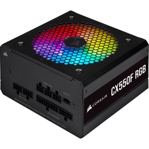 Fuente de alimentación Corsair CX-F RGB Black