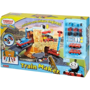 Vía/ferrocarril automático Fisher Price Thomas and Friends Take-n-Play Train Maker