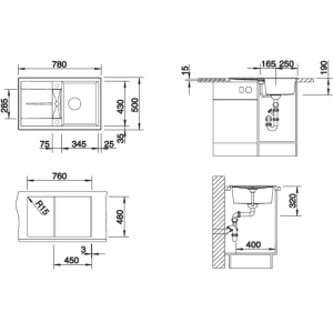 Blanco Metra 45S 515038