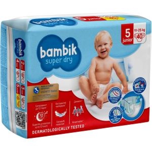 Pañales Bambik Super Dry Diapers 5