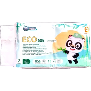 Pañales Bamboo Planet Eco Diapers S / 48 pcs