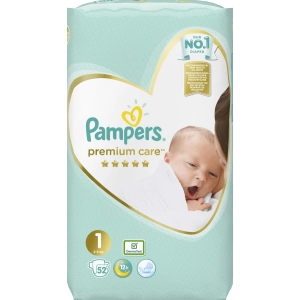 Pañales Pampers Premium Care 1/52 pcs