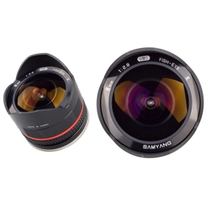 Lente Samyang 8 mm f/2,8 UMC Fish-eye