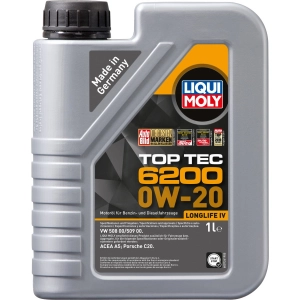 Aceite de motor Liqui Moly Top Tec 6200 0W-20 1L