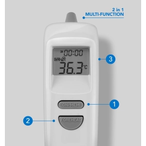 Momax 1-Health Forehead Ear Thermometer