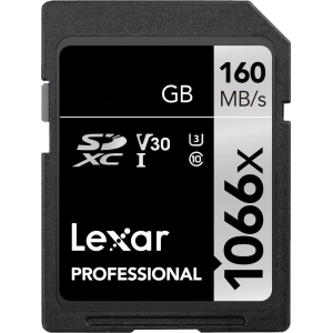 Tarjeta de memoria Lexar Professional 1066x SDXC 128Gb