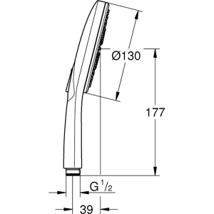 Grohe Rainshower SmartActive 130 26544000