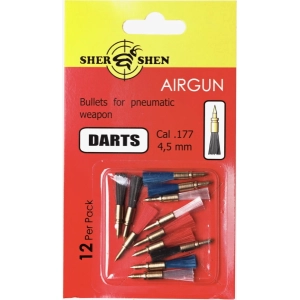 Balas y munición Shershen Darts 4,5 mm 1,0 g 12 pcs