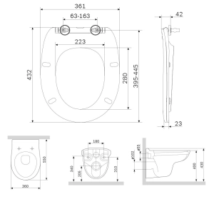 Tazas de inodoro